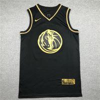 Men's Dallas Mavericks Luka Doncic #77 NBA Black Swingman Jersey1