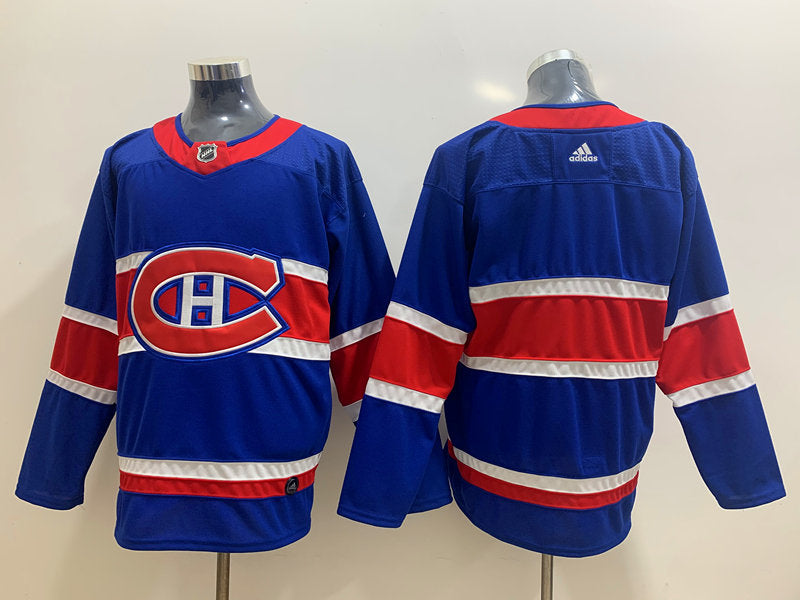 Men's Montreal Canadiens Light Blue Blank Jersey1