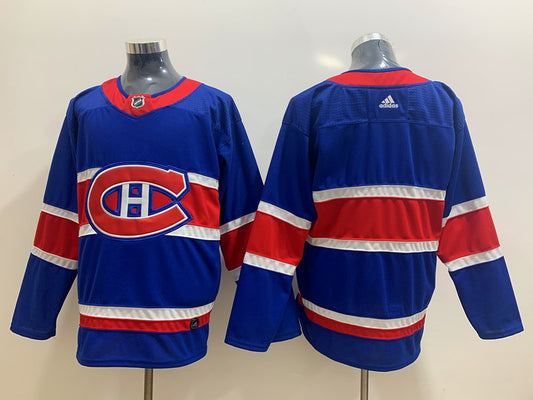 Men's Montreal Canadiens Light Blue Blank Jersey1