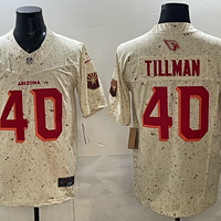 Men's Arizona Cardinals Pat Tillman #40 Natural 2025 Rivalries Collection Limited Jersey
