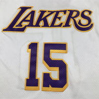 Men's Los Angeles Lakers Austin Reaves #15 White 2022/23 Swingman Jersey1 - Association Edition