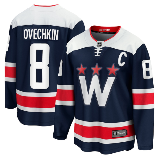 Men's Washington Capitals Alexander Ovechkin #8 Fanatics Navy Breakaway Jersey