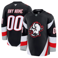 Buffalo Sabres Black Alternate Premium Custom Jersey - JerseysFreak