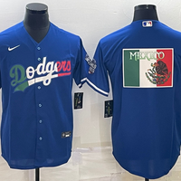 Men's Los Angeles Dodgers1 Blue Replica Player Jersey