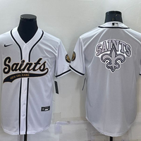 Men's New Orleans Saints White Game Jersey1