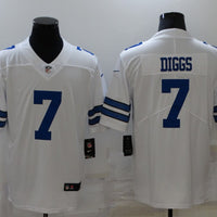 Men's Dallas Cowboys Trevon Diggs #7 White Game Player Jersey1
