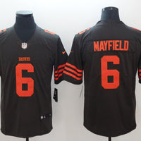 Men's Cleveland Browns Baker Mayfield Brown Player Legend Jersey1