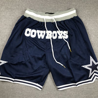 Dallas Cowboys Navy Pocket Shorts