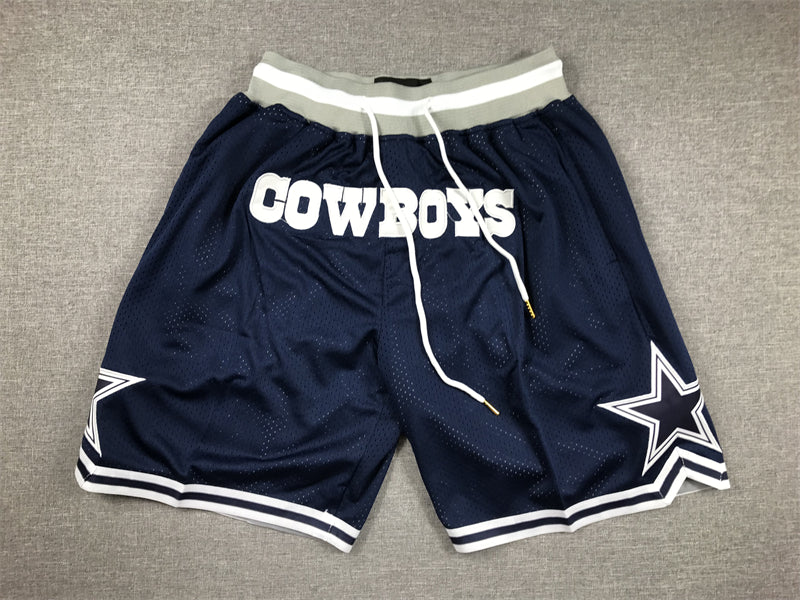 Dallas Cowboys Navy Pocket Shorts