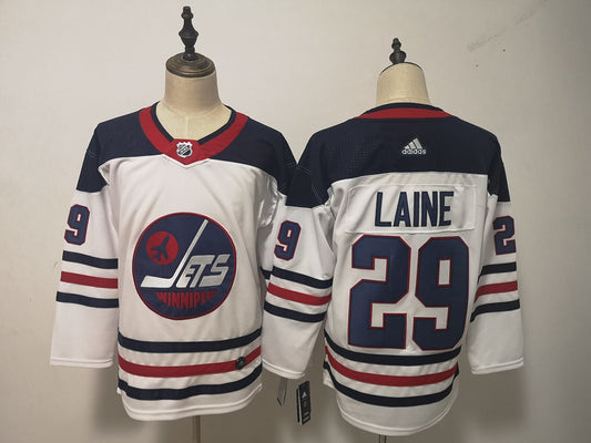 Men's Winnipeg Jets Patrick Laine #29 White Player Jersey1
