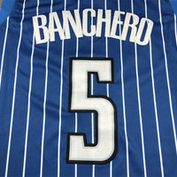 Men's Orlando Magic Paolo Banchero #5 2022/23 Royal Swingman Jersey1