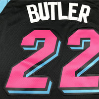 Men's Miami Heat Jimmy Butler #22 NBA Black Swingman Jersey1