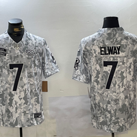 Men's Denver Broncos John Elway #7 Arctic Camo 2024 Salute to Service Retired Player Limited Jersey1