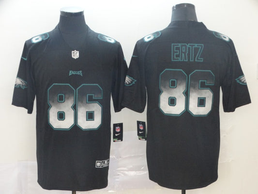 Men's Philadelphia Eagles #86 Zach Ertz Black Game Jersey1