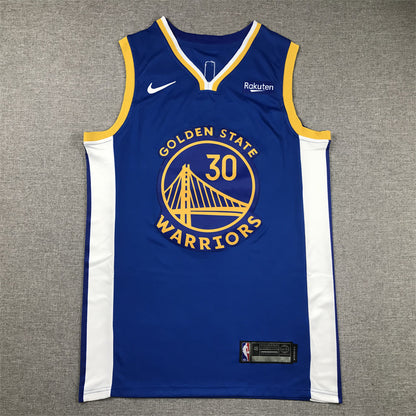 Men's Golden State Warriors Stephen Curry #30 Royal 2022/23 Fast Break Replica Player Jersey1 - Icon Edition