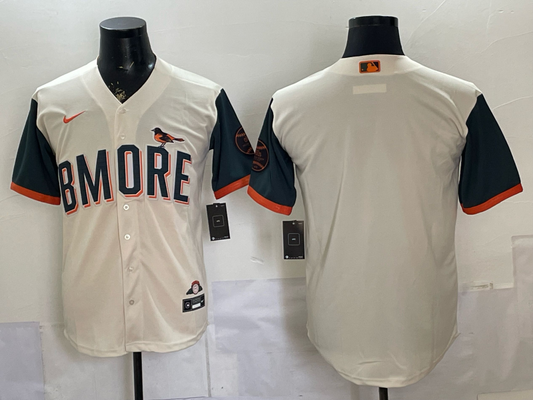 Men's Baltimore Orioles Cream 2026 City Connect Stadium Jersey
