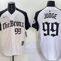 Men's New York Yankees Aaron Judge #99 White Alternate Player Jersey
