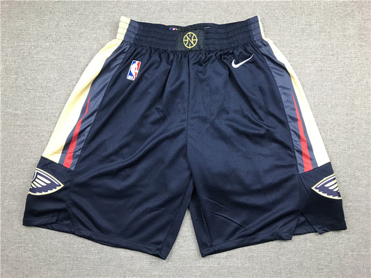 Men's New Orleans Pelicans Navy Pocket Shorts1