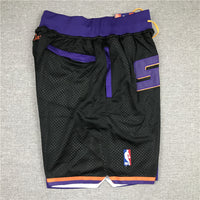 Men's Phoenix Suns Black Basketball Shorts1