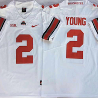 Men's Ohio State Buckeyes Chase Young #2 White Player Game Jersey