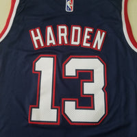 Men's Brooklyn Nets James Harden Navy 2021/22 Swingman Jersey1 - City Edition