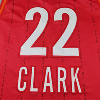 Men's Indiana Fever Caitlin Clark Red 2024 WNBA Draft Rebel Edition Victory Player Jersey