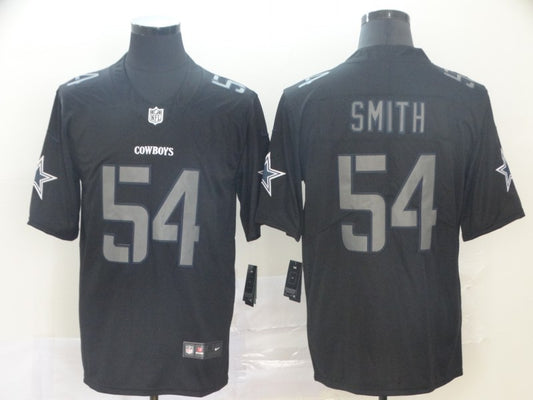 Men's Dallas Cowboys Jaylon Smith #54 Black Game Jersey1