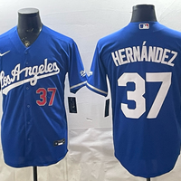 Teoscar Hernandez #37 Los Angeles Dodgers Royal Alternate Replica Jersey - JerseysFreak