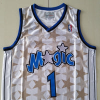 Men's Orlando Magic Tracy McGrady White 2000-01 Swingman Player Jersey1