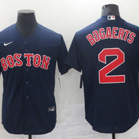 Men's Boston Red Sox Xander Bogaerts #2 Navy Replica Baseball Jersey1