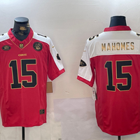 Patrick Mahomes #15 Kansas City Chiefs Red Alternate Player Jersey - JerseysFreak