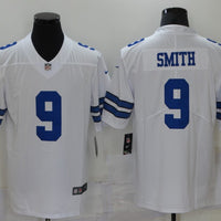 Men's Dallas Cowboys Emmitt Smith #9 White Fashion Game Jersey1