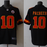 Men's Kansas City Chiefs Isiah Pacheco #10 Black Player Game Jersey