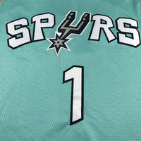 Victor Wembanyama San Antonio Spurs Turquoise City Edition Jersey - 3