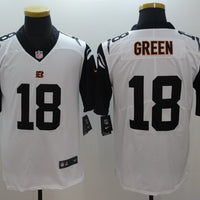 Men's Cincinnati Bengals A.J. Green #18 White Game Jersey1