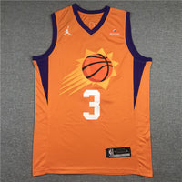 Men's Phoenix Suns Chris Paul #3 Orange Fast Break Team Replica Jersey1