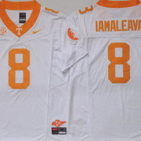Men's Tennessee Volunteers Nico Iamaleava #8 White Game Jersey
