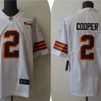Men's Cleveland Browns Amari Cooper #2 White 1946 Collection Alternate Vapor Limited Jersey1
