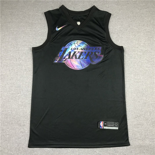 Men's Los Angeles Lakers Kobe Bryant Black #24 Swingman Jersey1