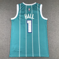 Men's Charlotte Hornets LaMelo Ball #1 Teal 2022/23 Swingman jersey1 - Icon Edition