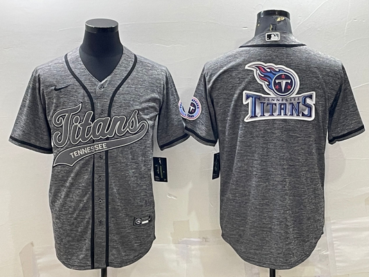 Men's Tennessee Titans Gray Fashion Jersey1