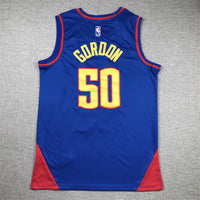 Men's Denver Nuggets Aaron Gordon #50 Blue 2022/23 Swingman Jersey1 - Statement Edition