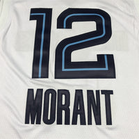 Men's Memphis Grizzlies Ja Morant #12 White 2022/23 Swingman Jersey1 - Association Edition