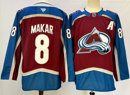 Men's Colorado Avalanche Cale Makar #8 Fanatics Burgundy Player Jersey