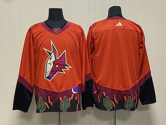 Men's Arizona Coyotes Burnt Orange Special Edition 2.0 Breakaway Blank Jersey1