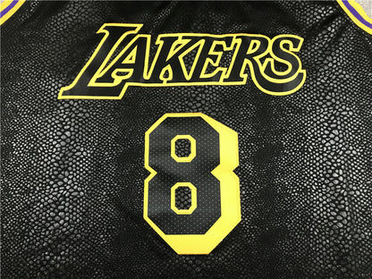 Men's Los Angeles Lakers Kobe Bryant #8 Black Swingman Player Jersey1