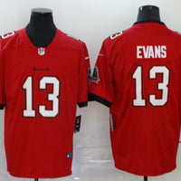 Men's Tampa Bay Buccaneers Mike Evans #13 Red Player Game Jersey1
