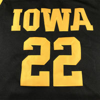 Men's Iowa Hawkeyes Caitlin Clark #22 Black Replica Player Jersey