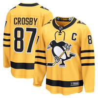 Sidney Crosby Pittsburgh Penguins Gold Alternate Jersey