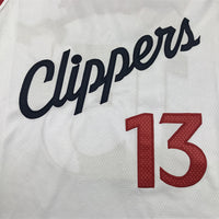 Men's LA Clippers Paul George #13 White Swingman Jersey1